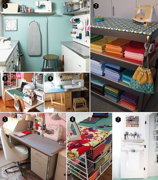 5 советов, как организовать маленькое пространство для шитья