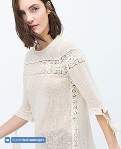 Блузки с кружевами: идеи для вдохновения Блузки с кружевами: идеи для вдохновения