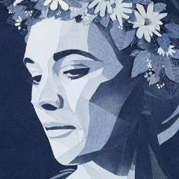 Картины из джинсовой ткани