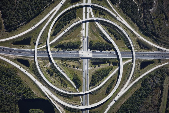 Красивые развязки дорог