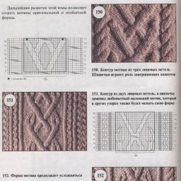 Красивые узоры спицами