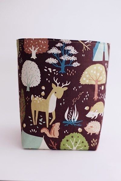 Текстильные корзинки