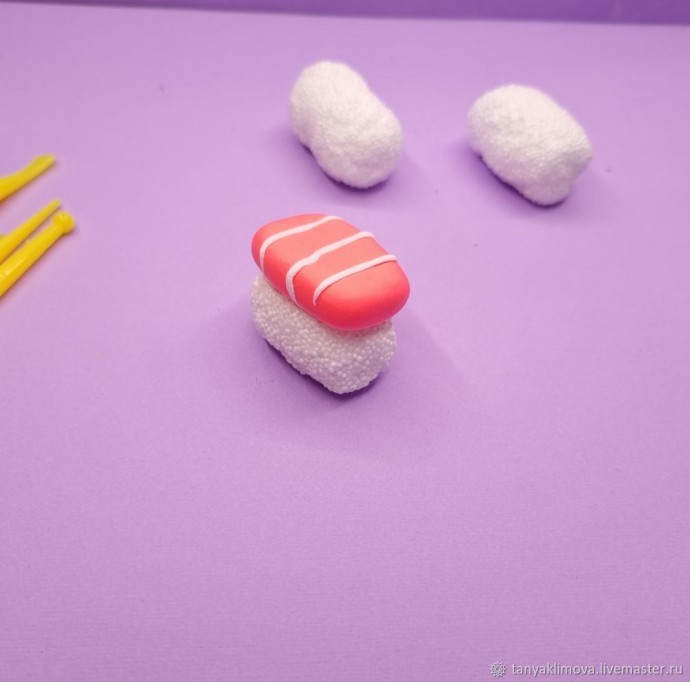 Лепим декоративные суши и роллы