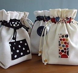 Текстильные мешочки для мелочей