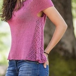 ​Летняя блуза с интересным дизайном