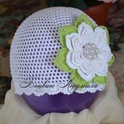 ​Летняя шапочка крючком