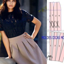 Моделирование интересных фасонов юбок