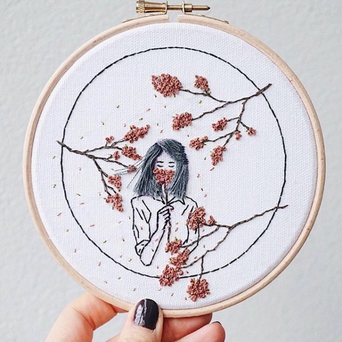 Объемная вышивка без границ: идеи