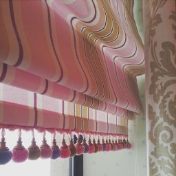 ​Пошив красивых римских штор своими руками