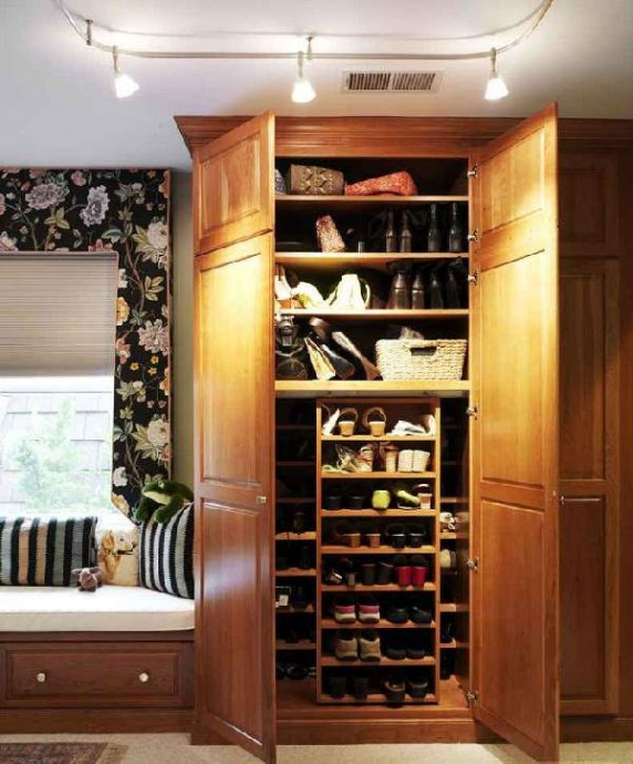 Самые разные идеи тумбочек для обуви