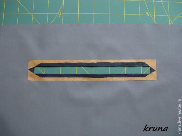 Техника шитья кармана на молнии с окантовкой