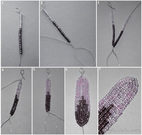 Букет лилий из бисера: мастер-класс