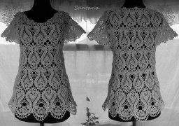 Изумительный узор для самой нарядной блузки