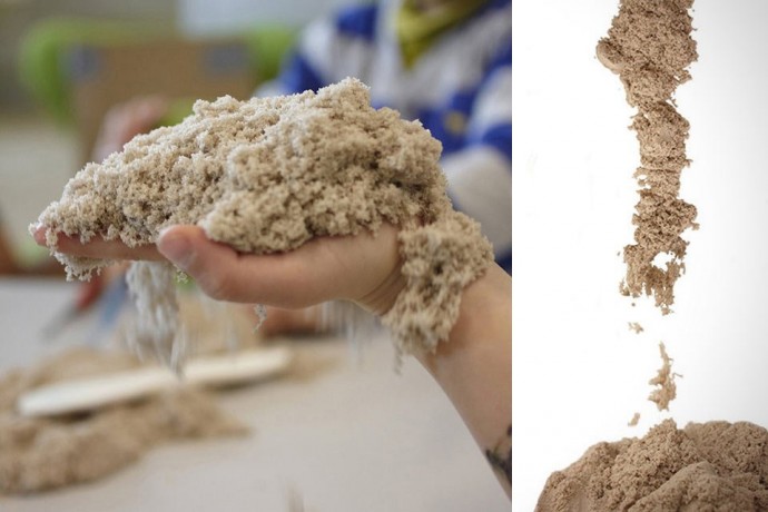​Кинетический песок своими руками за 5 минут