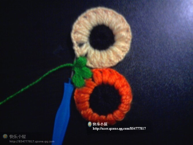 Вязаный коврик