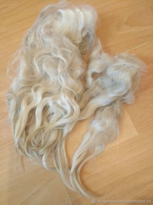 Трессы для интерьерных кукол