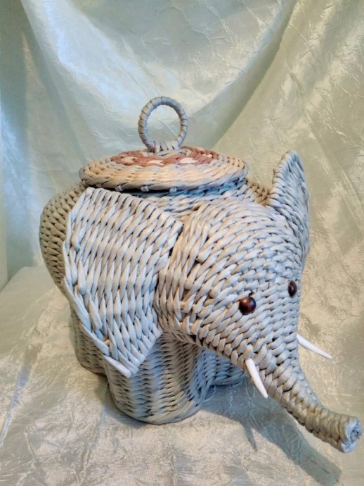 Идеи плетеных карандашниц