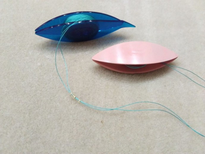 Зажим в технике фриволите