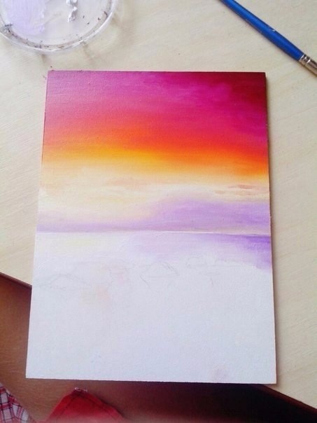 Рисуем картину с переходами цвета