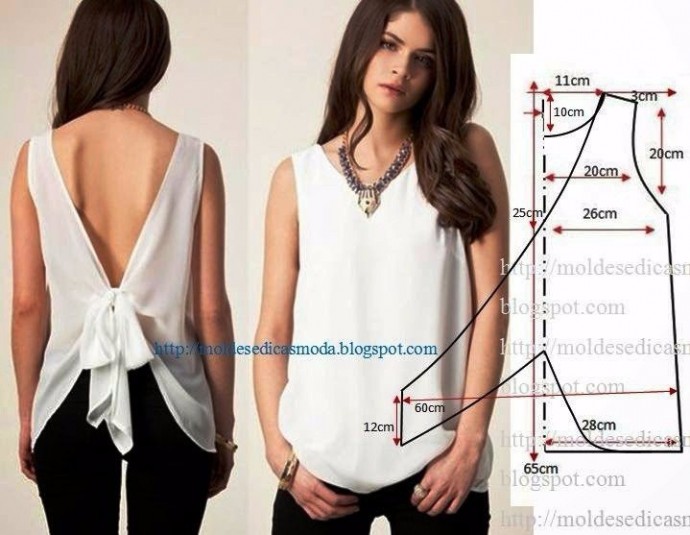 Шьем летние блузки