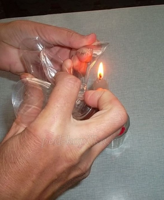 Цветы из пластиковых бутылок