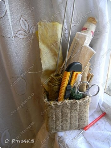 ​Плетеные корзиночки для мелочей