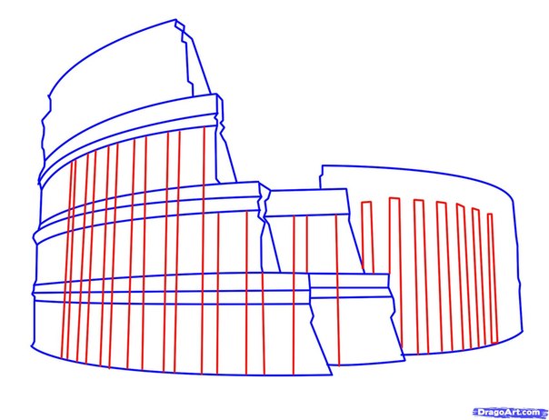 Рисуем Колизей