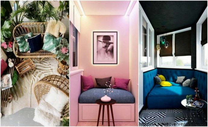 Идеи для застекленных балконов: пусть вечера станут уютнее