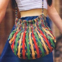 ​Идеи вязаных сумочек