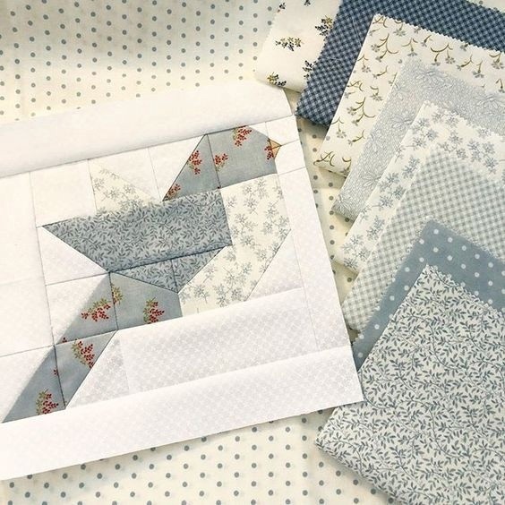 Шьем лоскутные покрывала с птичками