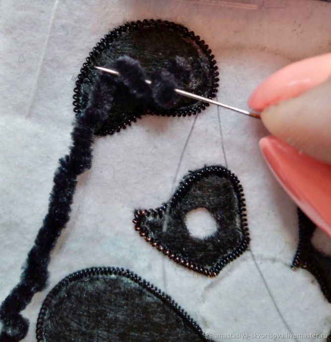 Брошь "Панда"