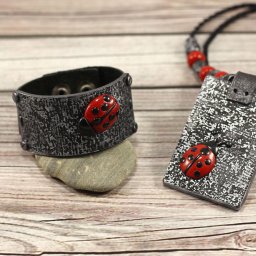 Браслет из полимерной глины