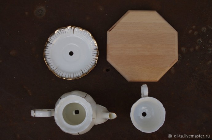 Необычная настольная лампа своими руками