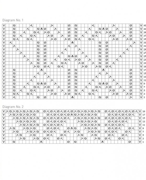 Нежный и воздушный узор для шалей и не только