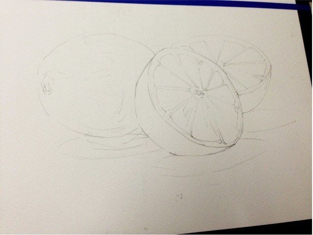 Рисуем лайм: мастер-класс