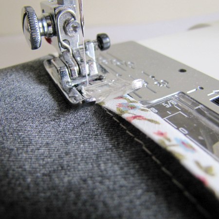 Техники шитья окантовки