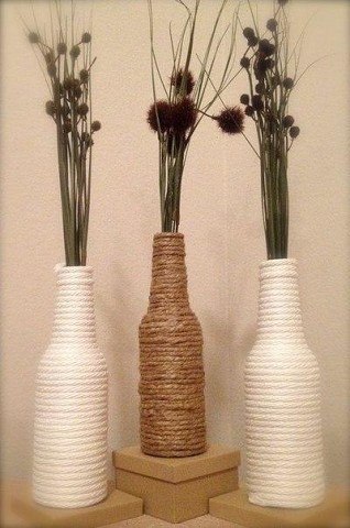 Уникальный декор при помощи бечевки