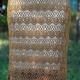 Вязаные юбки и схемы к ним