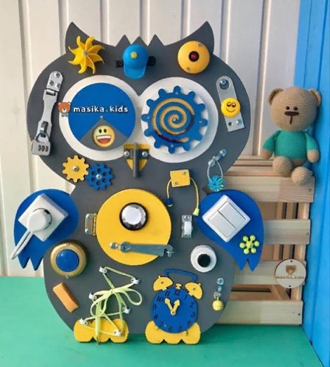 Бизиборды: развивающие досочки для роста творческого потенциала детей