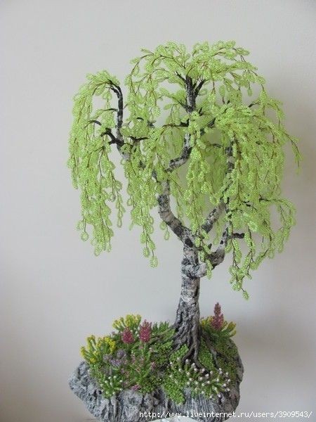 Бонсай из бисера