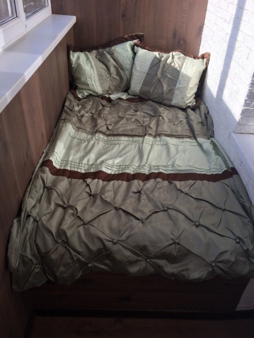 ​Идеальная кровать на лоджию