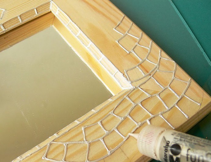 Идея декора рамки для фото