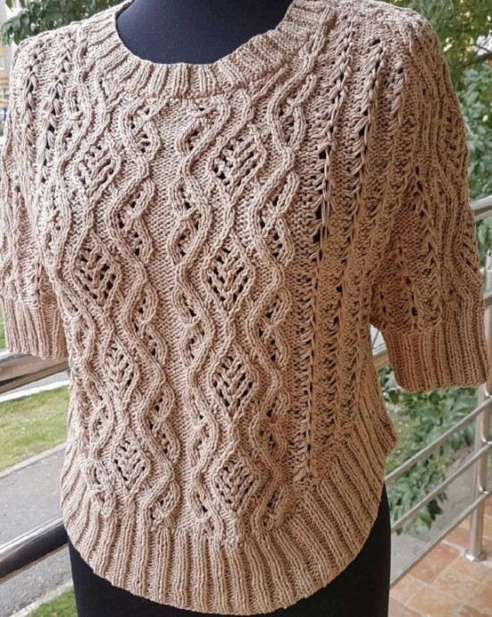 Стильный пуловер