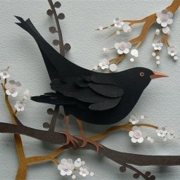 Уникальные работы из цветной бумаги