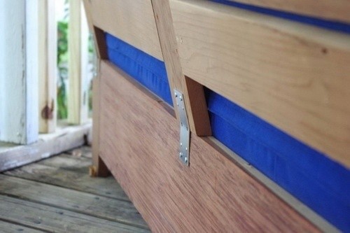 Деревянное кресло в сад своими руками