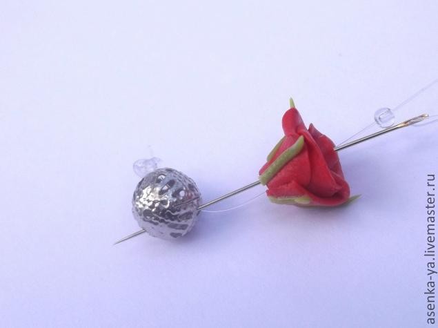 Подвеска "Розовый шар" Подвеска "Розовый шар"