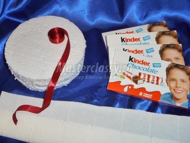 Торт из конфет