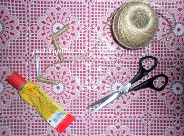 Велосипед из шпагата: мастер-класс Велосипед из шпагата: мастер-класс