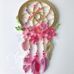 ​Ловцы снов в технике квиллинга