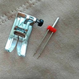 Как шить двойной иглой